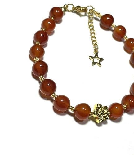 Gelang Stainless Steel CARNELIAN