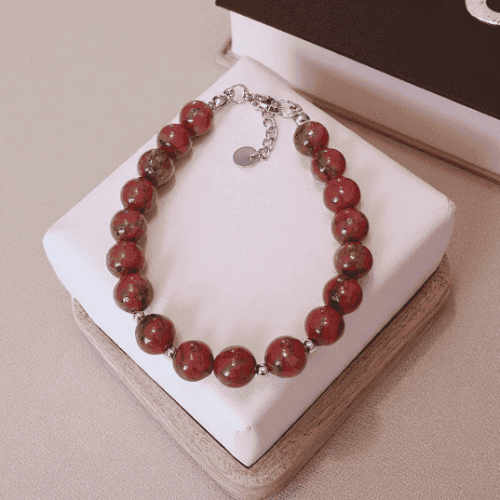 Gelang Stainless Steel – RED JASPER