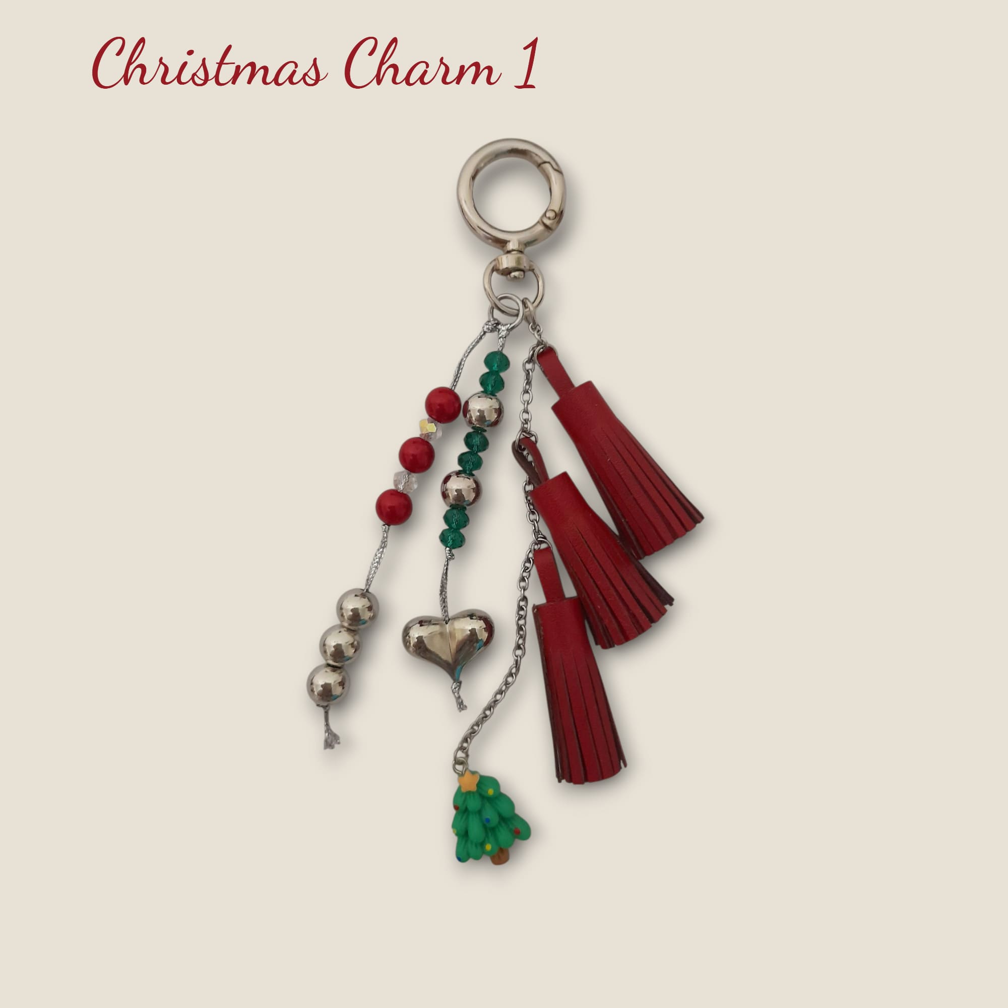 Holiday Special Leather Bag Charm - Image 2